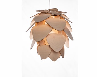 Pendant pinecone minimalistic lamp