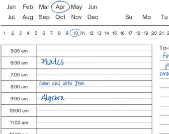 Planner Hourly Daily Planner Minimalist Planner Printable Hourly Planner Undated Planner To Do Hourly Schedule Single Day Printable