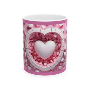 Princess Grace  Heartwarming Ceramic Mug  Perfect for Love Celebrations