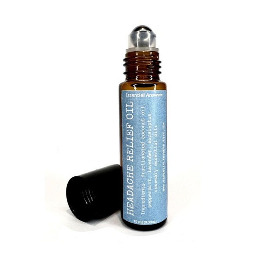 Headache Relief Essential Oil Blendheadache Relief With Etsy