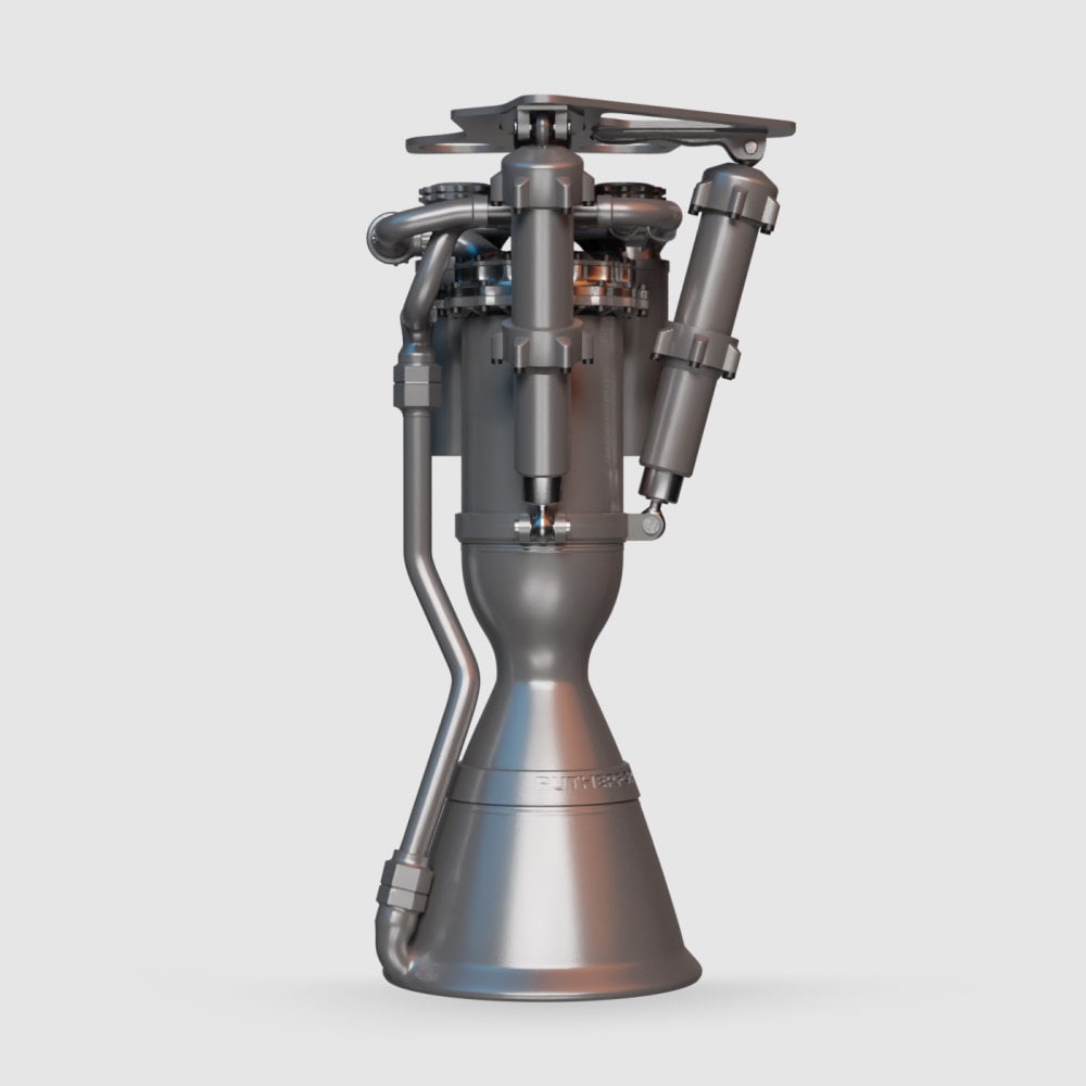 Rutherford Rocket Engine Model 12 Etsy