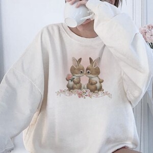 Cute bunny sweater sale