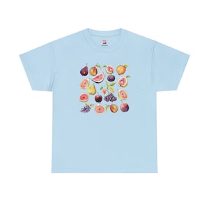 Fig Shirt Fruit Graphic Shirt Fig Graphic Tees For Women Fig T Shirt Aesthetic Shirt Vintage Shirt Vintage Fruit Shirt Graphic Fruit Shirt image 2