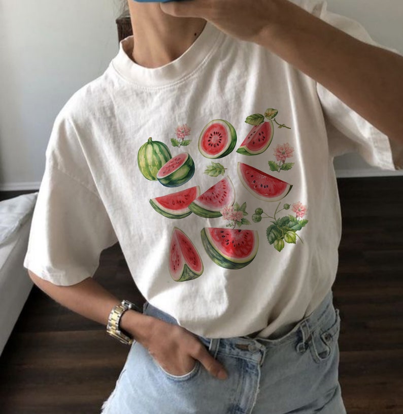 watermelon shirt watermelon p watermelon graphic shirt vintage shirt graphic vintage t-shirt aesthetic shirt for women pinterest shirt trendy pinterest shirt cinnamon girl gift for mom gift for gardener