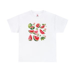 Watermelon Shirt Fruit Shirt Graphic Shirt Palestine Protest Shirt For Women Gardener Shirt Watermelon Tee Watermelon Palestine Colors Shirt image 4