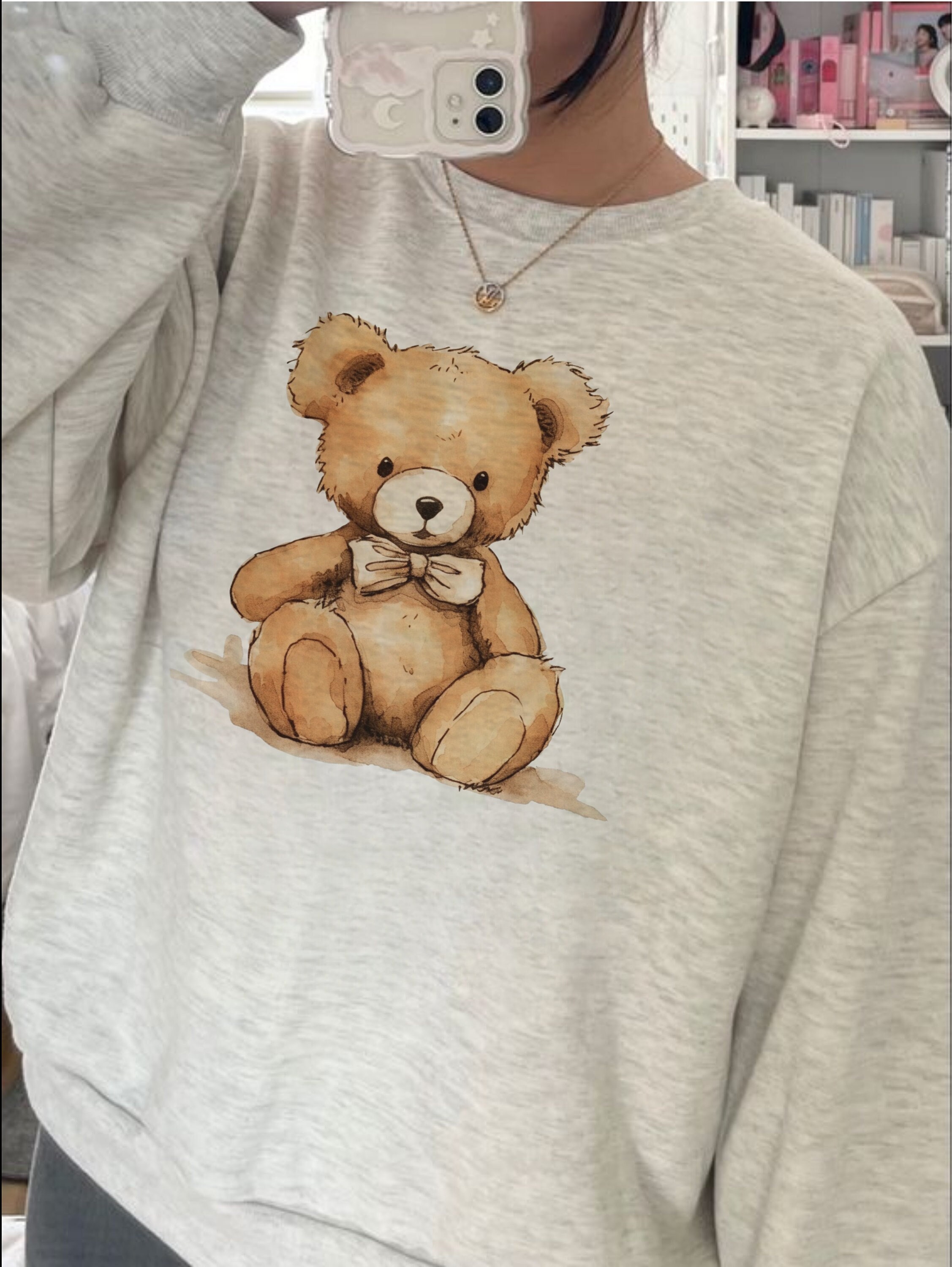 Small Hoodie for Teddy, Personalized Bear Clothes, Custom Shirt
