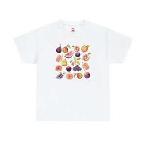 Fig Shirt Fruit Graphic Shirt Fig Graphic Tees For Women Fig T Shirt Aesthetic Shirt Vintage Shirt Vintage Fruit Shirt Graphic Fruit Shirt image 4