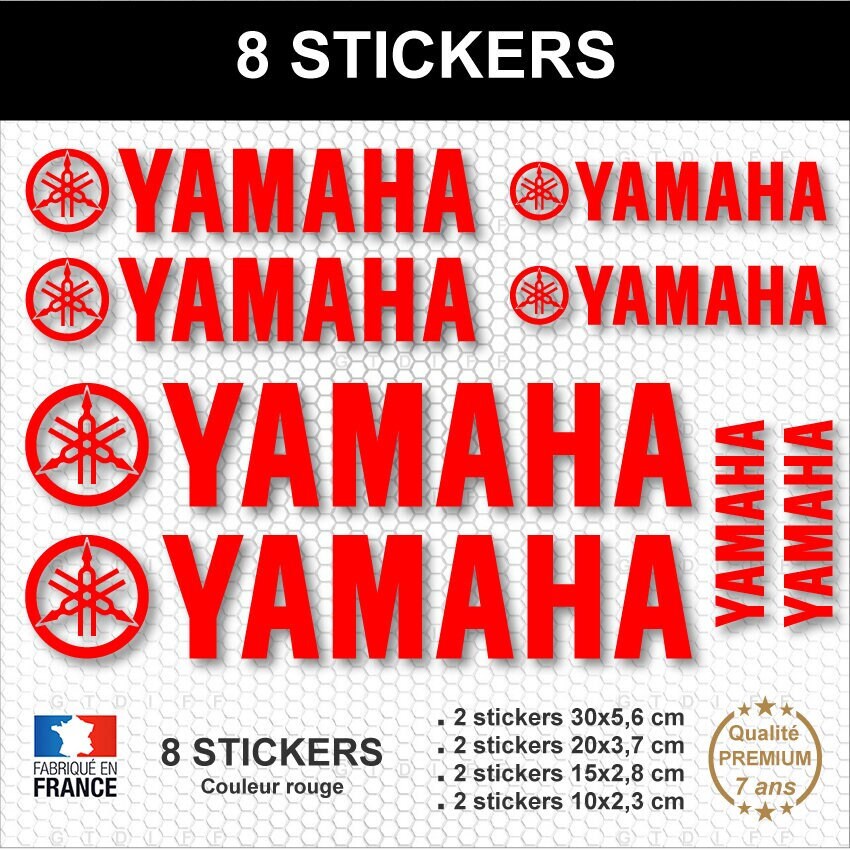 Yamaha Bike Sticker -  Finland