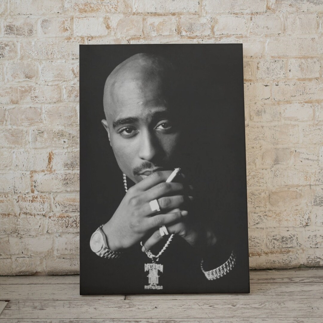 Tupac 2pac Poster or Canvas Music Art Painting Tupac Etsy UK