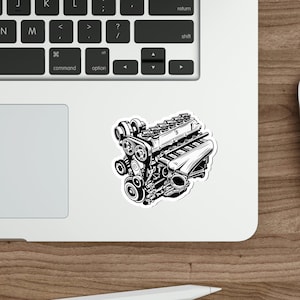 Toyota 2JZ Engine Sticker