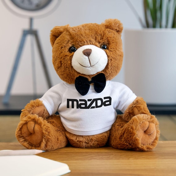 Teddy Bear With Mazda T-shirt - Etsy
