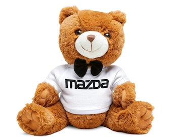 Teddy Bear with Mazda T-Shirt