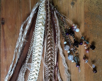 Beaded Tassel Dangle ideal for adding to a album or journal spine TS3