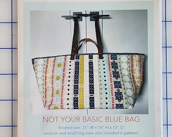 Not Your Basic Blue Bag Pattern - Etsy