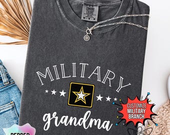 Military Grandma T-Shirt, Love my hero, Deployment Homecoming, Proud Military Grandma, shirt, Military family Tee, Air force Army Coastie
