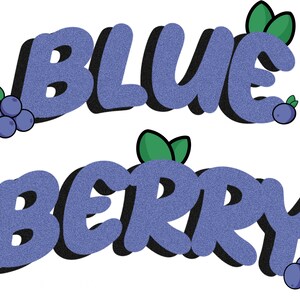 BLUE BERRY - Design verfügbar