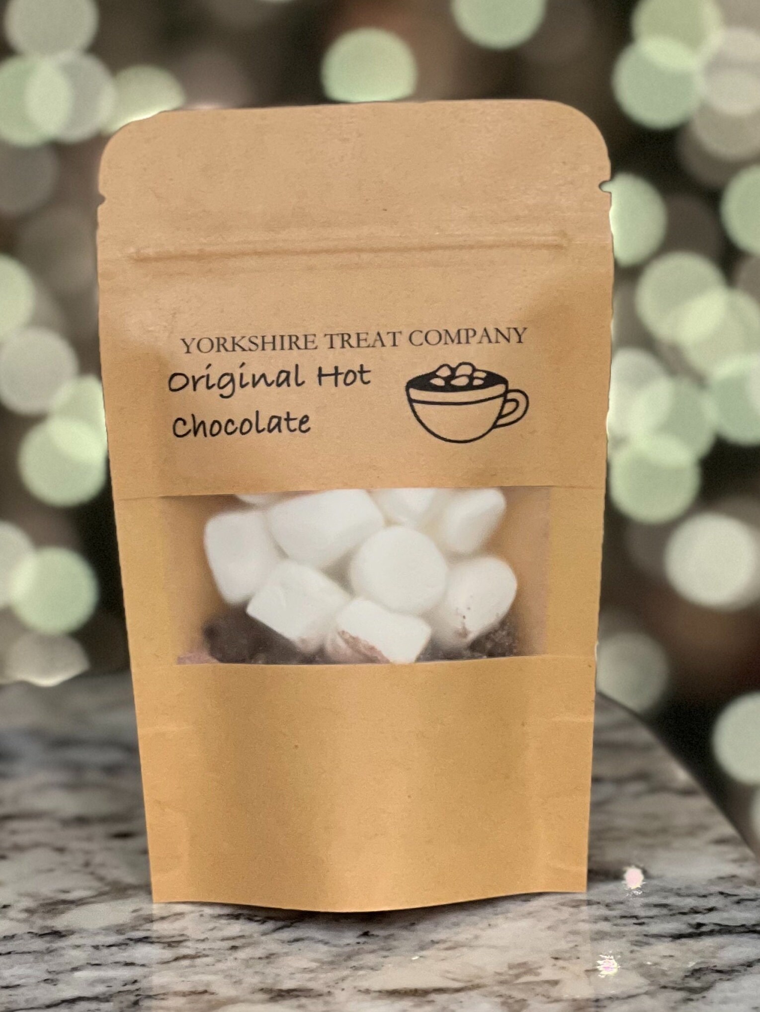Personalized Hot Chocolate Party Favors, Perfect Individual Pouches for
