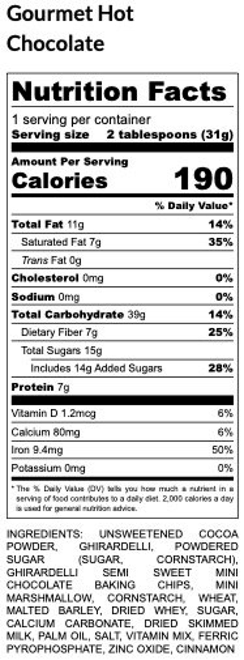 Personalized Hot Chocolate Party Favors, Perfect Individual Pouches for