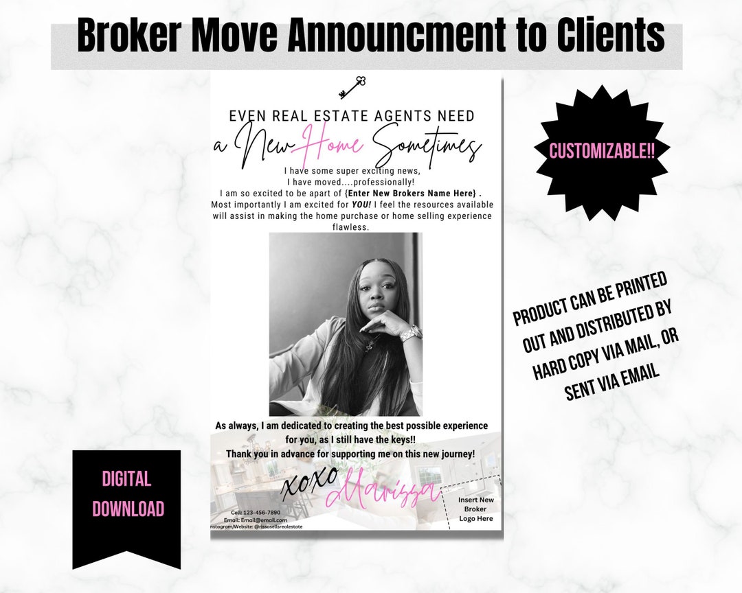 Real Estate Marketing, Real Estate Announcements, Real Estate Branding