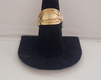 Golf platted spoon ring