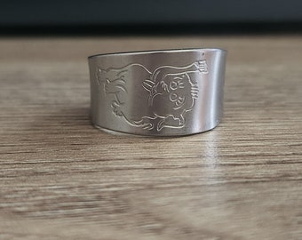 anillo de cuchara de elefante