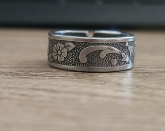 Remolinos y flores