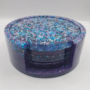 Sprinkle and Glitter Coaster Set