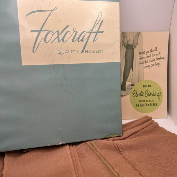 Foxcraft Vintage nylons pantyhose from G. Fox in original box