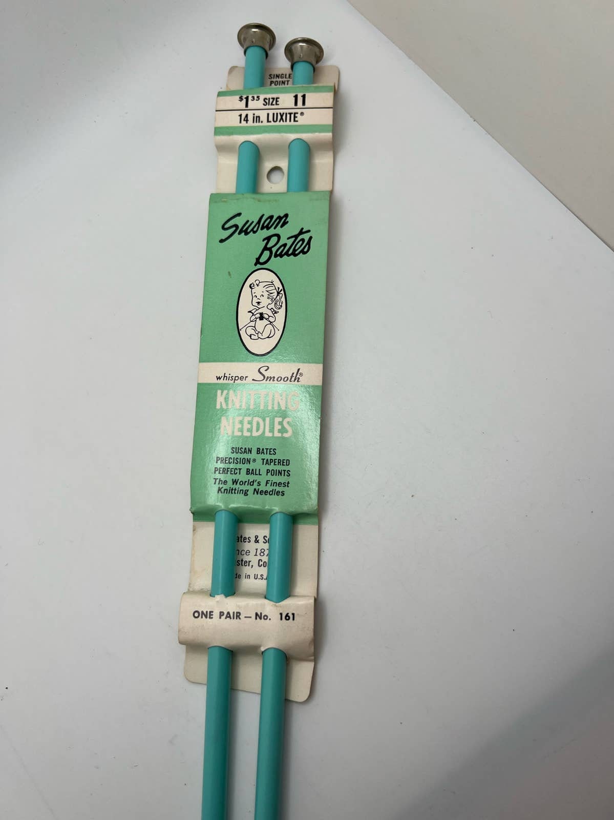 Vintage New Old Stock Susan Bates Size 11 Knitting Needles Etsy