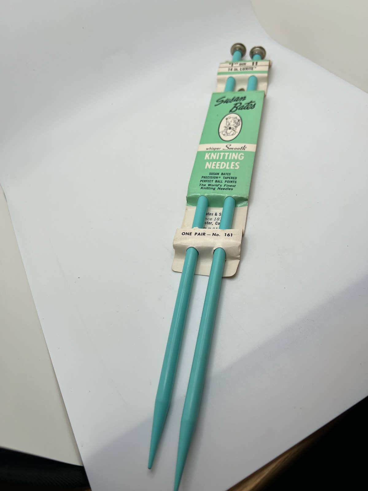 Vintage New Old Stock Susan Bates Size 11 Knitting Needles Etsy