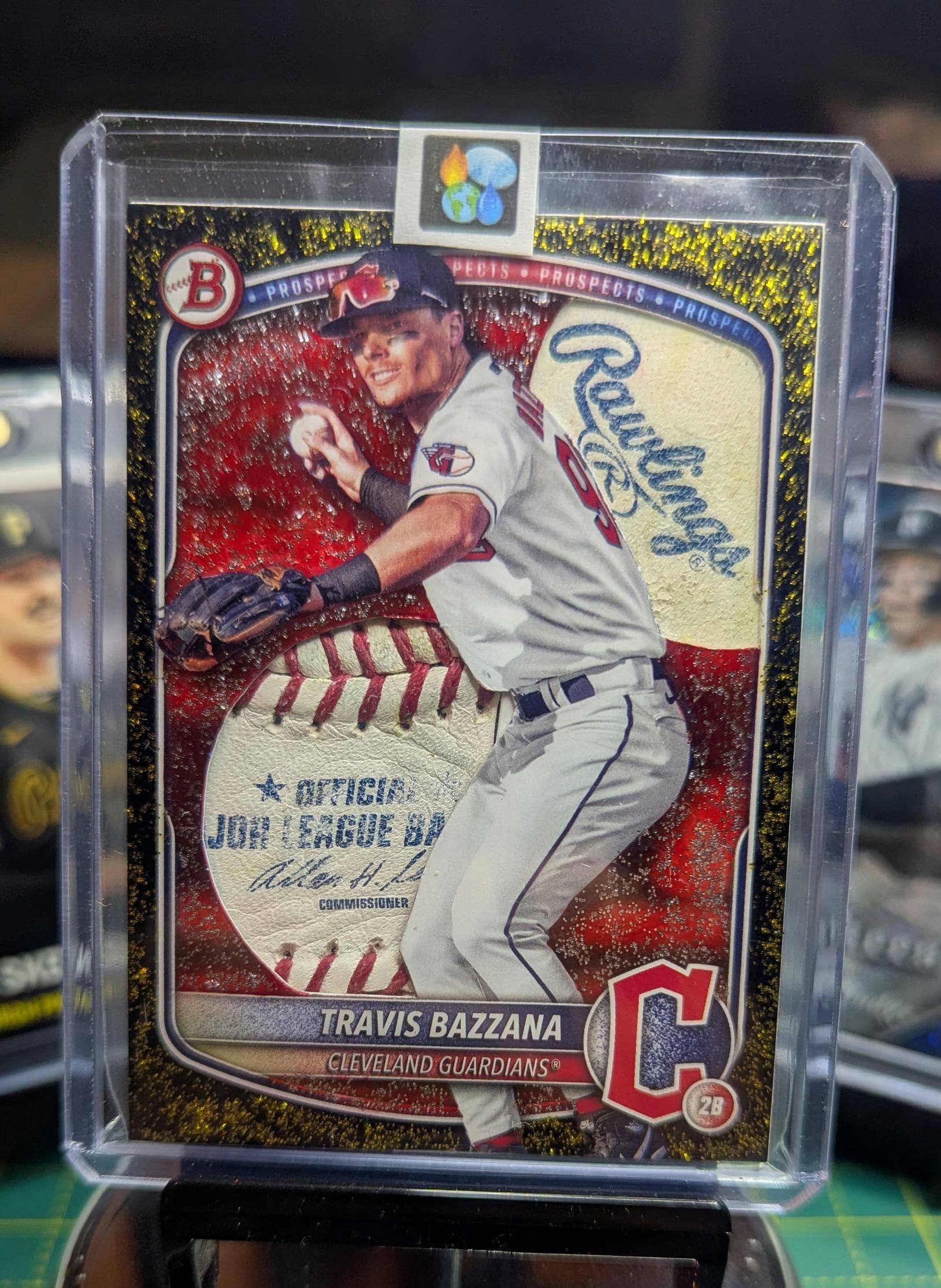 2025 Bowman Travis Bazzana Custom Baseball Card Art Double 