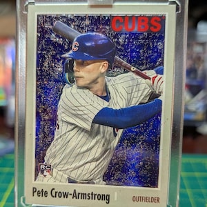 2024 Topps Archives Pete Crow-Armstark Individuelle Baseballkarte Art Cubs Chicago