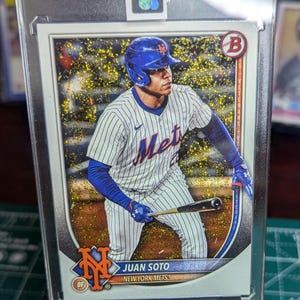 Carta da baseball personalizzata Bowman Juan Soto del 2025, Mets