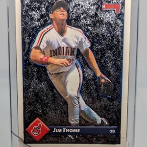 Carta da baseball personalizzata Donruss Jim Thome del 1993