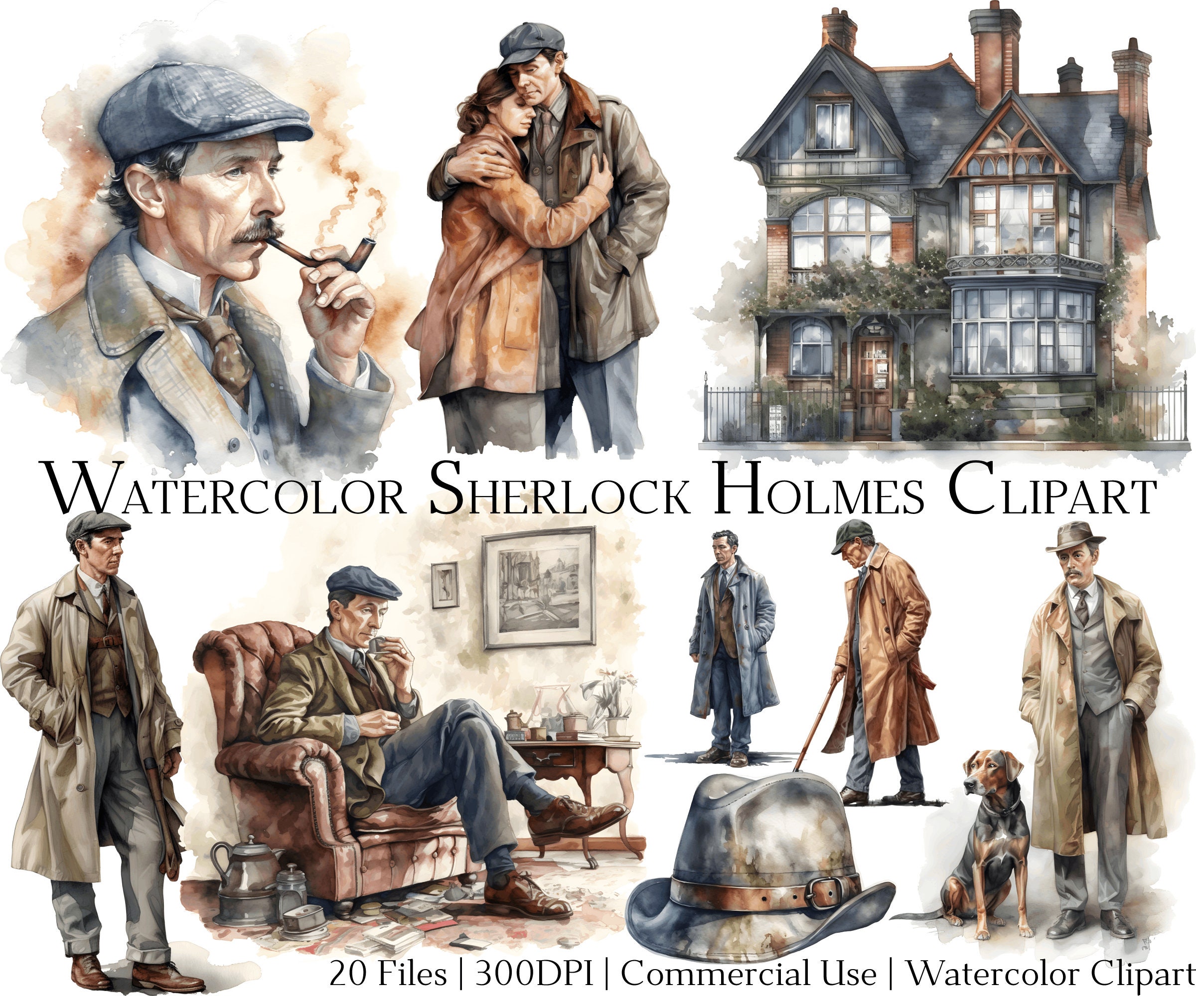 Clipart Shirlock Homes
