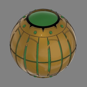 Green Goblin Pumpkin Bomb | 3D Printable Spider-Man STL File
