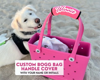 Custom Beach Bag Handle Cover Accessories Bag Nurse Luggage Handle Cover Suitcase Travel Accessory Bag Charm Personalize PVC Bag Accessory