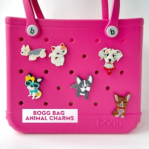 Strandtasche Zubehör Hund Liebhaber Charme niedlich Strand Taschenanhänger Tier Zubehör Taschenanhänger Krankenschwester Zubehör Taschenanhänger Mama Tasche Zubehör Lehrer
