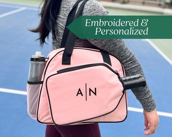 Custom Pickleball Bag Personalized Pickleball Decal Name Bag Paddle Case Pickleball Cover Pickleball Tote Pickleball Bag Tag Monogram Bag