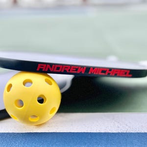 Custom Pickleball Paddle Label Edge Guard Decal Pickleball Paddle Edgeguard Pickleball Decal Sticker Pickleball Personalized Pickleball Gift