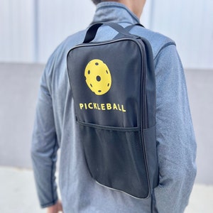 Pickleball Paddle Case Custom Pickleball Ball Bag Carrying Case Sublimation Cover Pickleball Bag for Women Sublimation Blank Tote Bag Hook