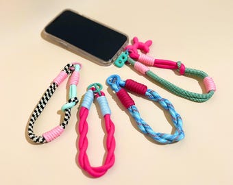 Custom Baseball Drip Accessories for Boy Phone Charm Landyard Wrist Strap Phone Paracord Handmade Wristlet Charm Phone Keychain Beads Charm