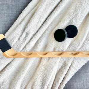 Custom Personalized Hockey Puck Display Case Puck Holder Shelf Coach Sports Gift