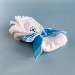 Embroidered Pilates Sock Grip Barre Gift Bag Pilates Girl Grippy Sock Grip Yoga Personalized Pilates Sock Bag Bachelorette Pilates Princess 1 Pair of Socks