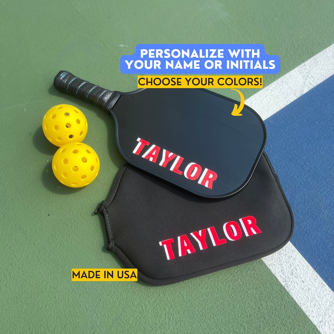 Custom Pickleball Paddle Gift Personalized Pickleball Paddle Gift