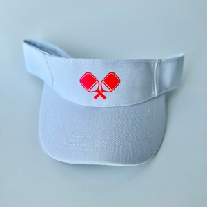 Sodomkt Pickleball Baseball Cap - Adjustable Embroidered Hat For Men & Women, White