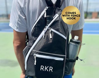 Custom Pickleball Bag With Fence Hook Pickleball Bag for Multiple Paddles Pickleball Bag With Paddle Protection Ergonomic Pickleball Bag