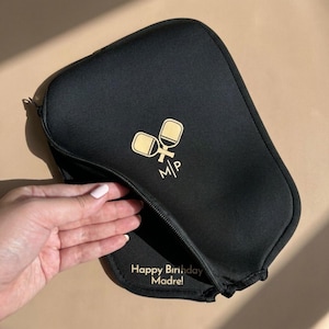 Custom Pickleball Personalized Pickleball Paddle Cover Racquet Pickleball Bag Pickleball Paddle Holder Ball Pickleball Gift for Men Cover