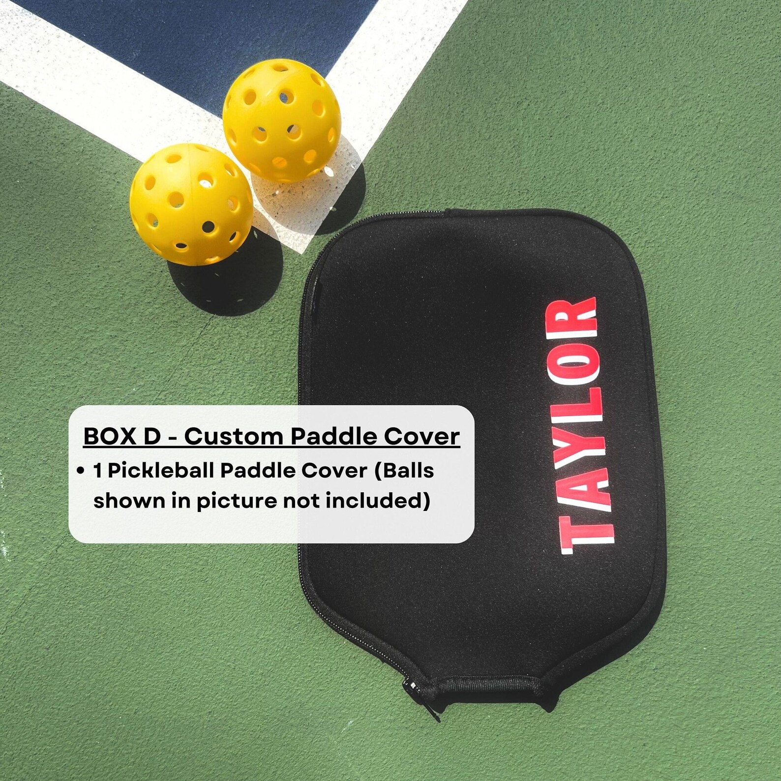 Picleball Racket Box Custom Pickleball Gift Box Pickleball Gift for Men Pickleball Gift ...