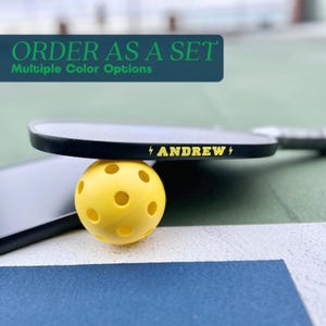 Custom Pickleball Paddle Label Edge Guard Decal Pickleball Paddle Edgeguard Pickleball Decal Sticker Pickleball Personalized Pickleball Gift